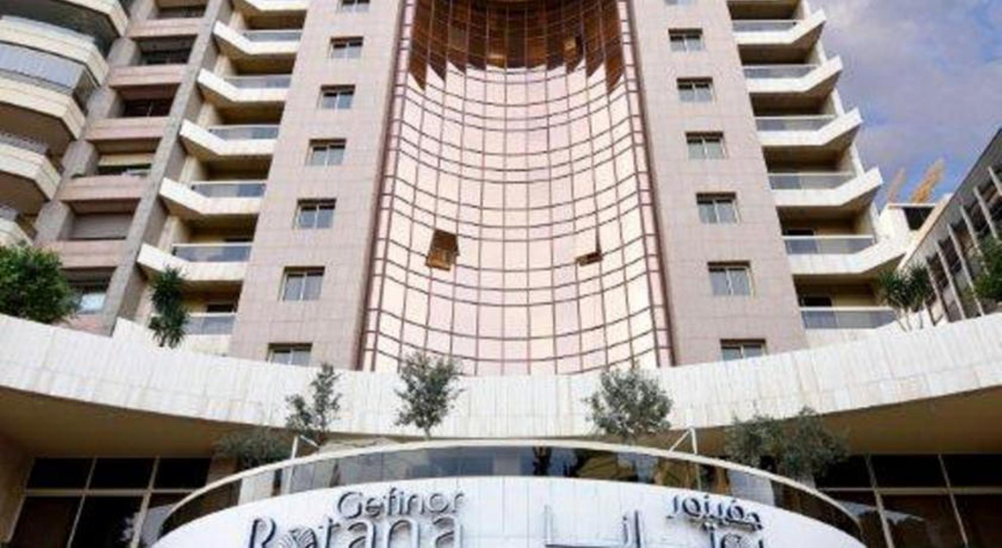 Gefinor Rotana – Beirut Beirute Exterior foto The hotel's entrance